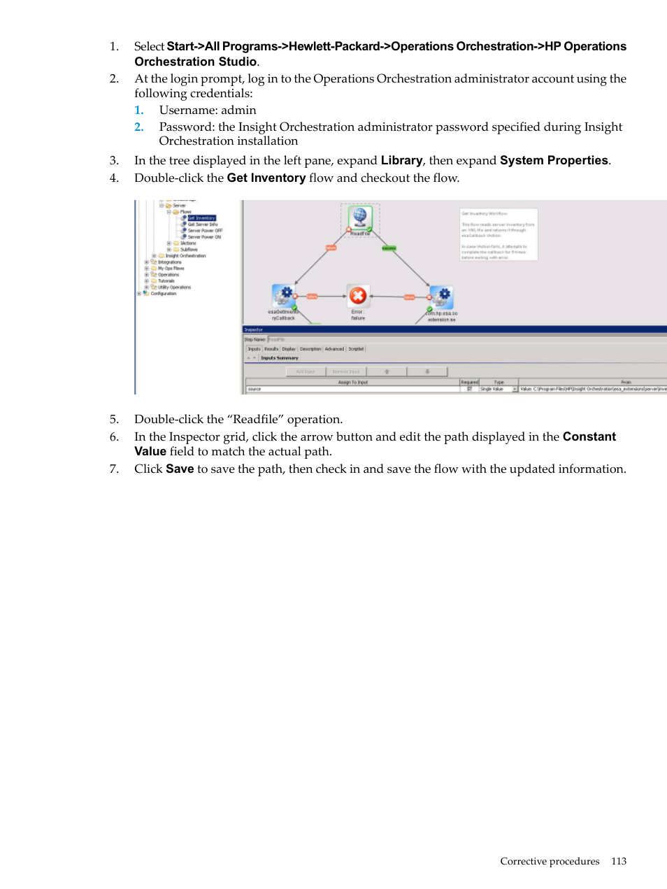 HP Matrix Operating Environment Software User Manual | Page 113 / 128