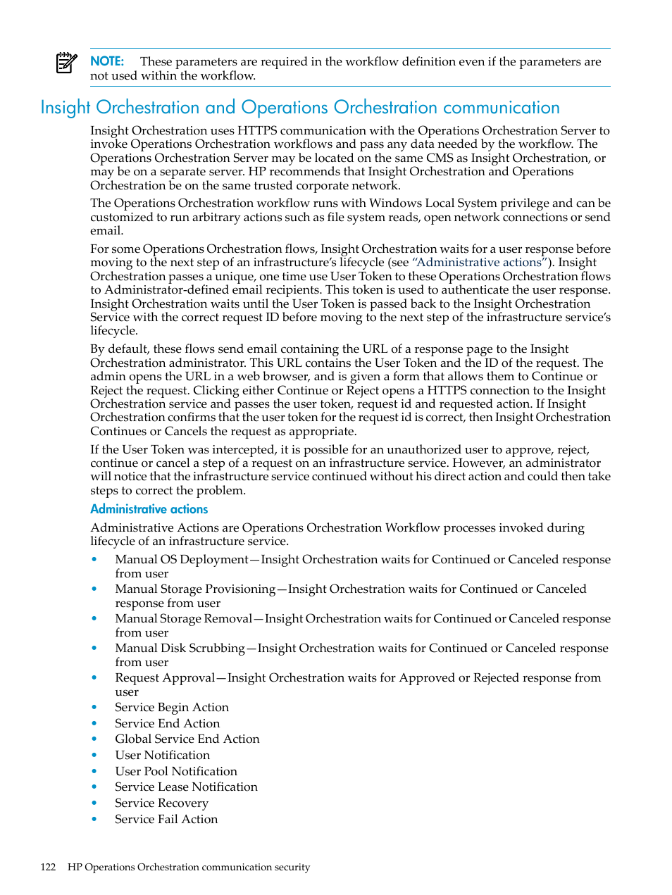 HP Matrix Operating Environment Software User Manual | Page 122 / 128