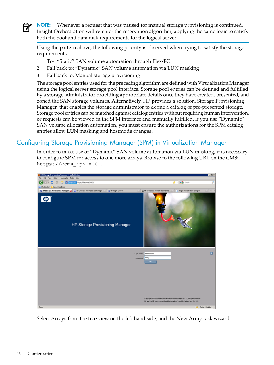 HP Matrix Operating Environment Software User Manual | Page 46 / 128