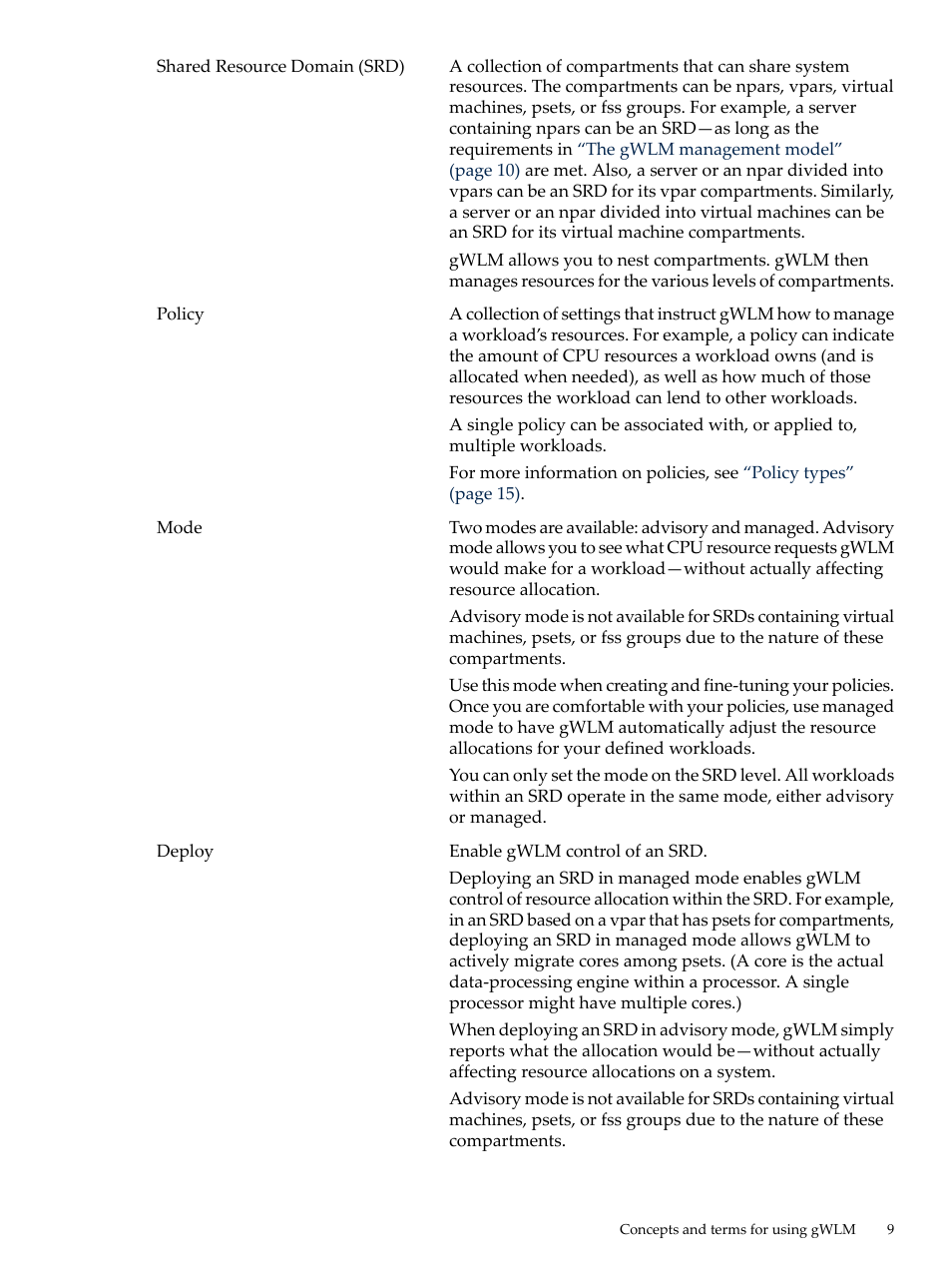 HP Matrix Operating Environment Software User Manual | Page 9 / 68