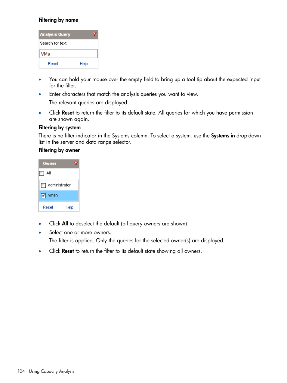 HP Matrix Operating Environment Software User Manual | Page 104 / 239