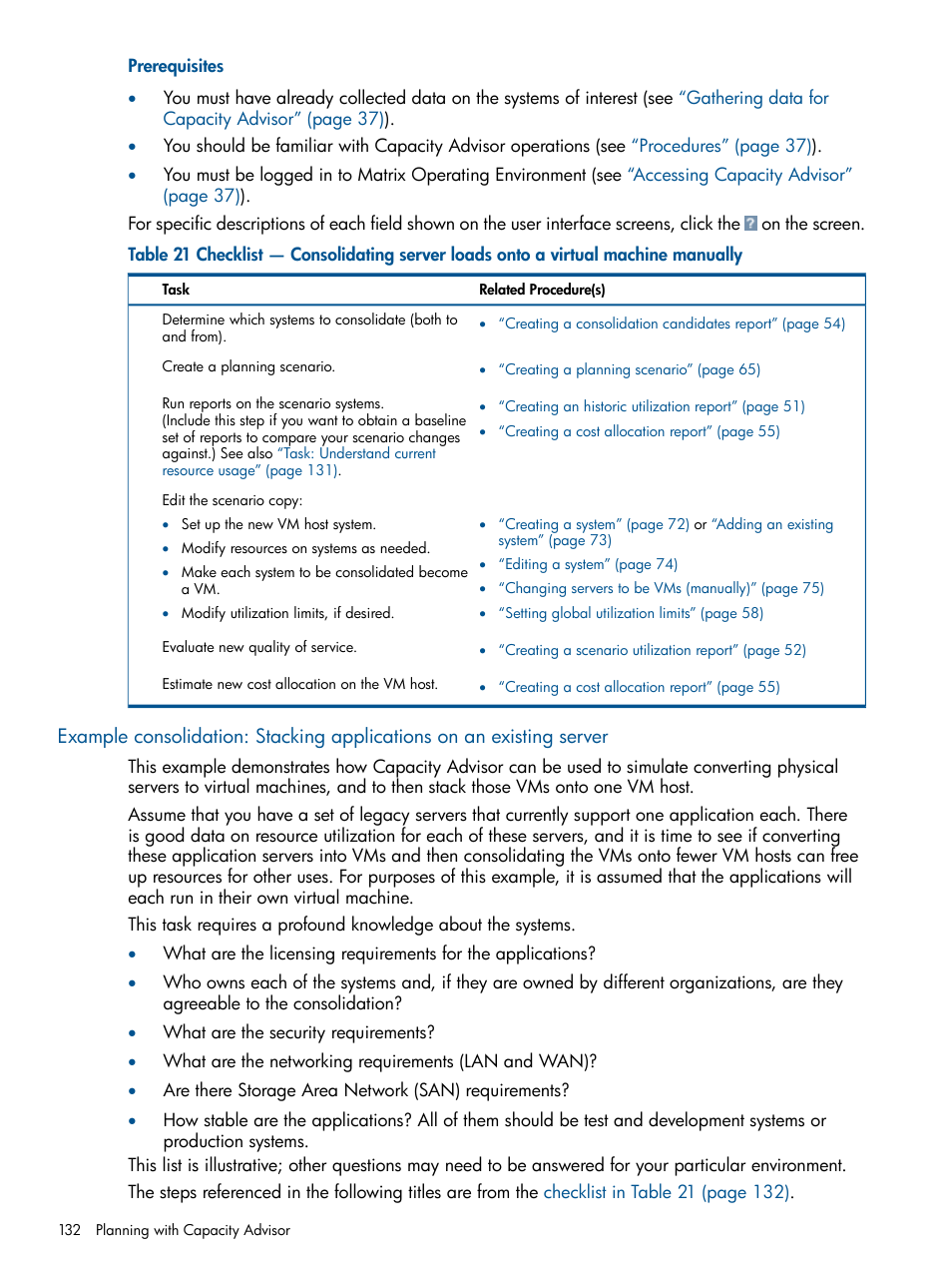 Example | HP Matrix Operating Environment Software User Manual | Page 132 / 239