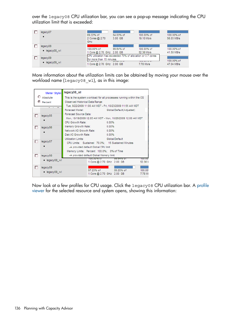 HP Matrix Operating Environment Software User Manual | Page 136 / 239