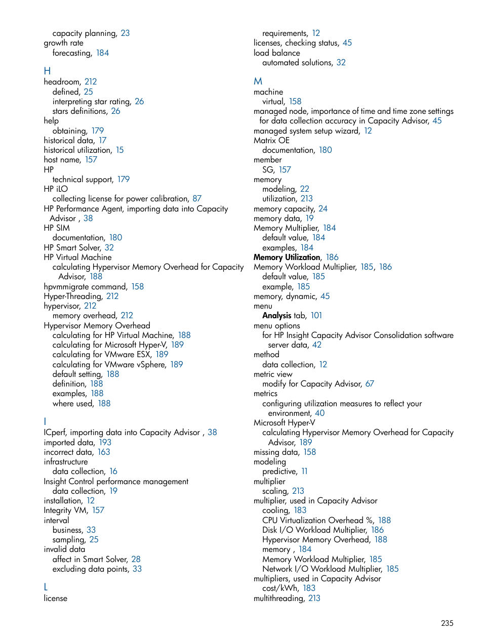 HP Matrix Operating Environment Software User Manual | Page 235 / 239