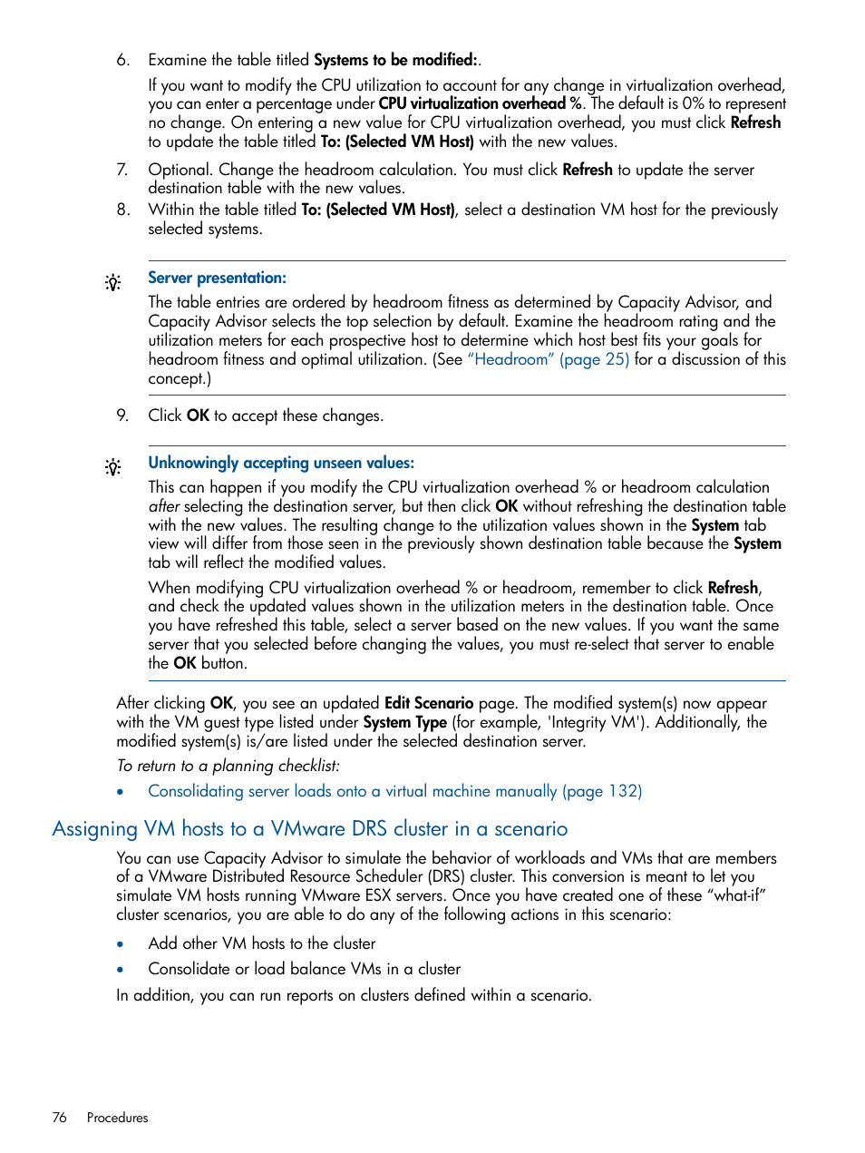 HP Matrix Operating Environment Software User Manual | Page 76 / 239