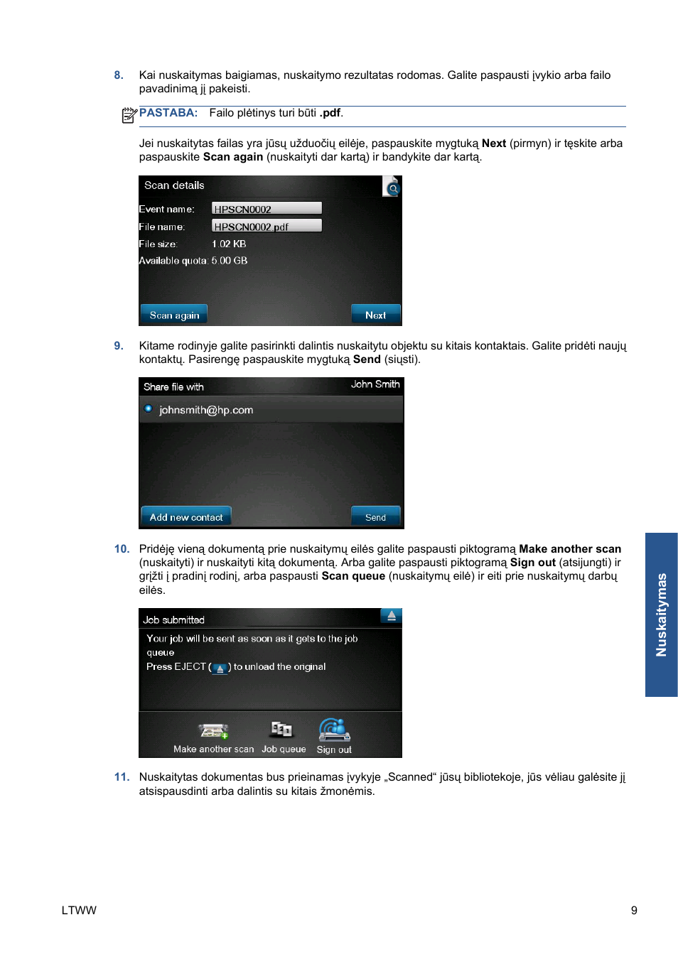 HP Серия принтеров HP Designjet T1300 ePrinter User Manual | Page 222 / 412