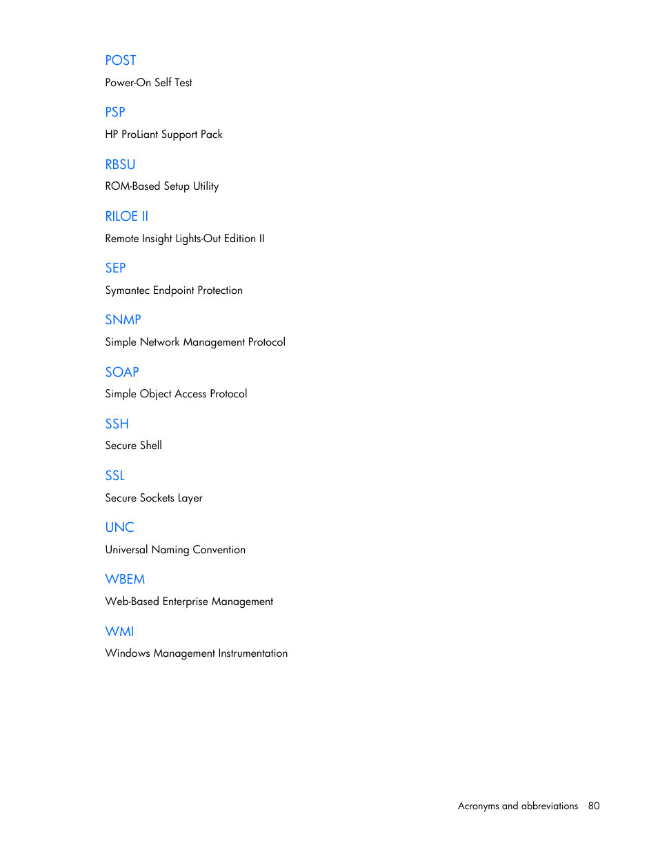 HP Smart Update Manager (User Guide) User Manual | Page 80 / 82