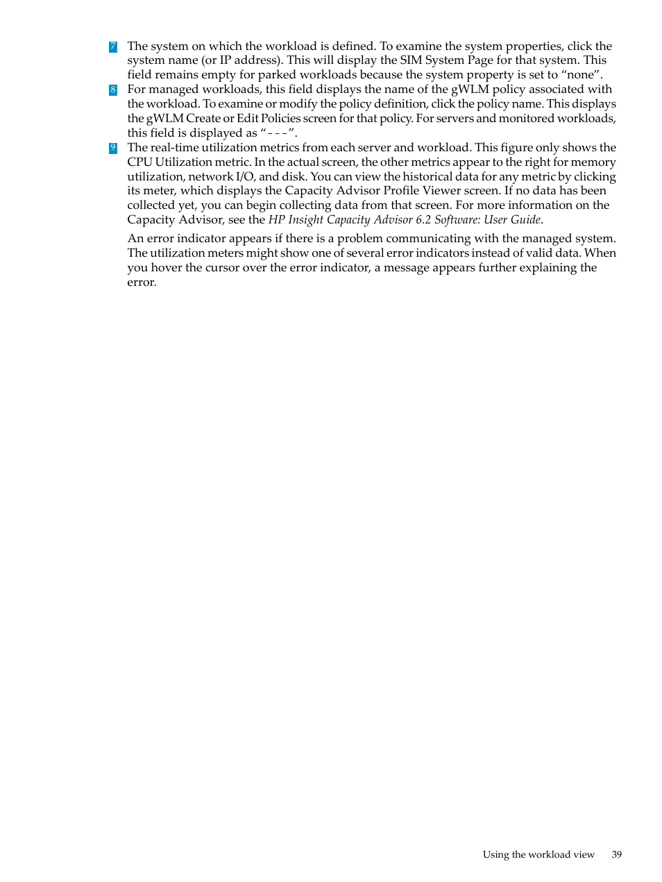 HP Matrix Operating Environment Software User Manual | Page 39 / 132