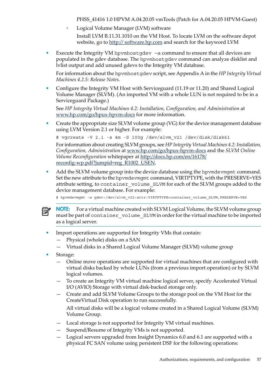 HP Matrix Operating Environment Software User Manual | Page 57 / 132