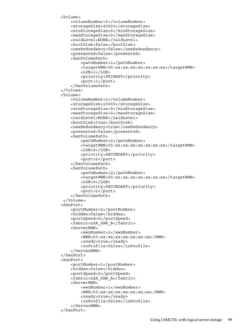 HP Matrix Operating Environment Software User Manual | Page 99 / 132