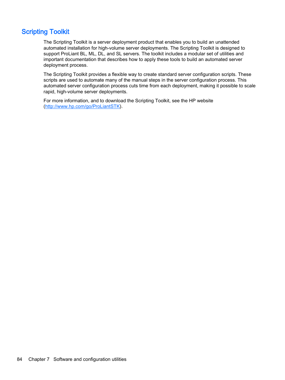 Scripting toolkit | HP DL380z Gen8 Virtual Workstation User Manual | Page 90 / 111
