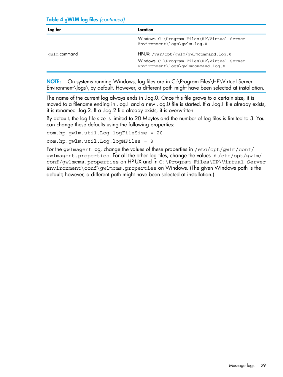 HP Matrix Operating Environment Software User Manual | Page 29 / 70