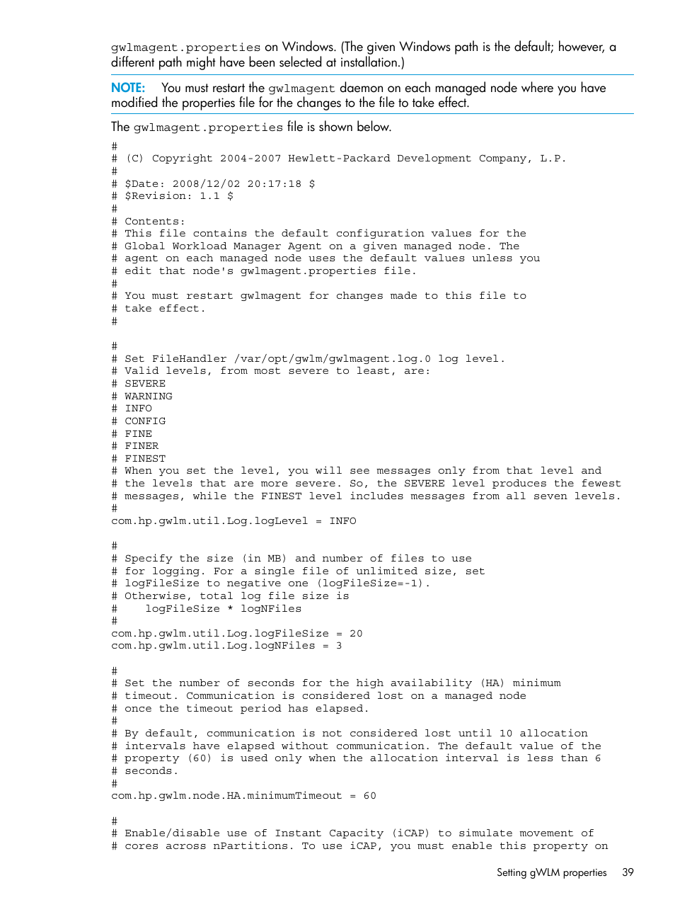 HP Matrix Operating Environment Software User Manual | Page 39 / 70