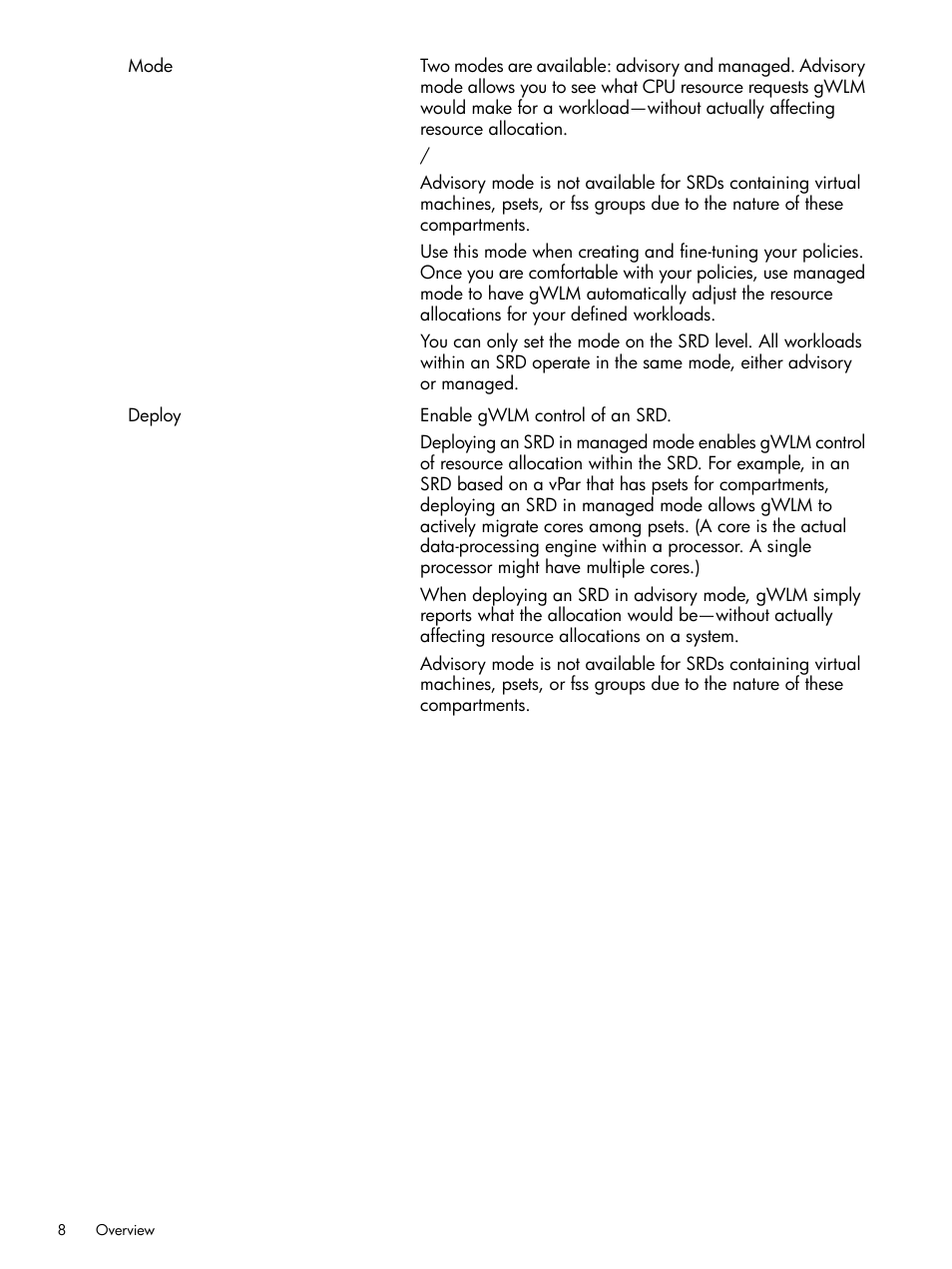 HP Matrix Operating Environment Software User Manual | Page 8 / 70