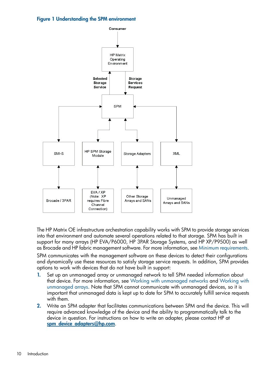 HP Matrix Operating Environment Software User Manual | Page 10 / 95