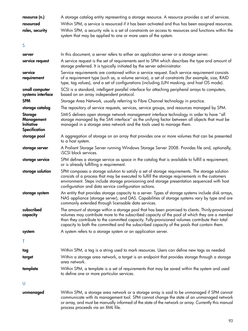 HP Matrix Operating Environment Software User Manual | Page 93 / 95