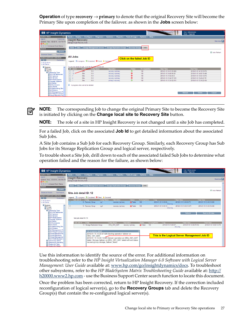 HP Matrix Operating Environment Software User Manual | Page 27 / 34