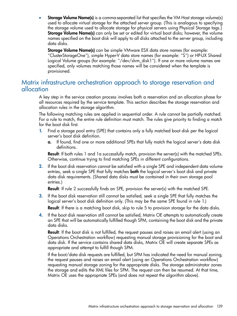 HP Matrix Operating Environment Software User Manual | Page 139 / 209