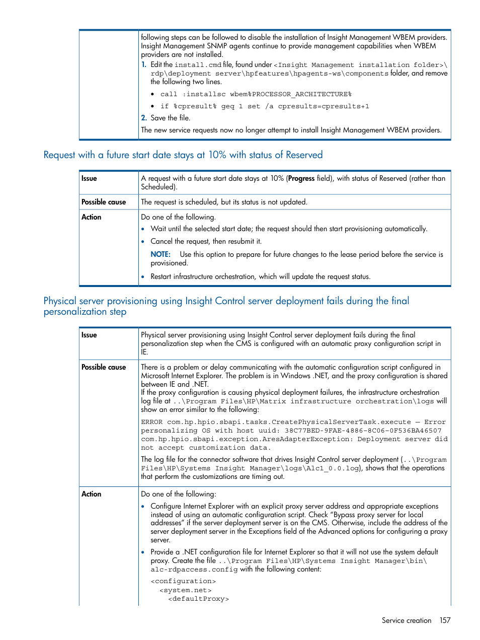 HP Matrix Operating Environment Software User Manual | Page 157 / 209