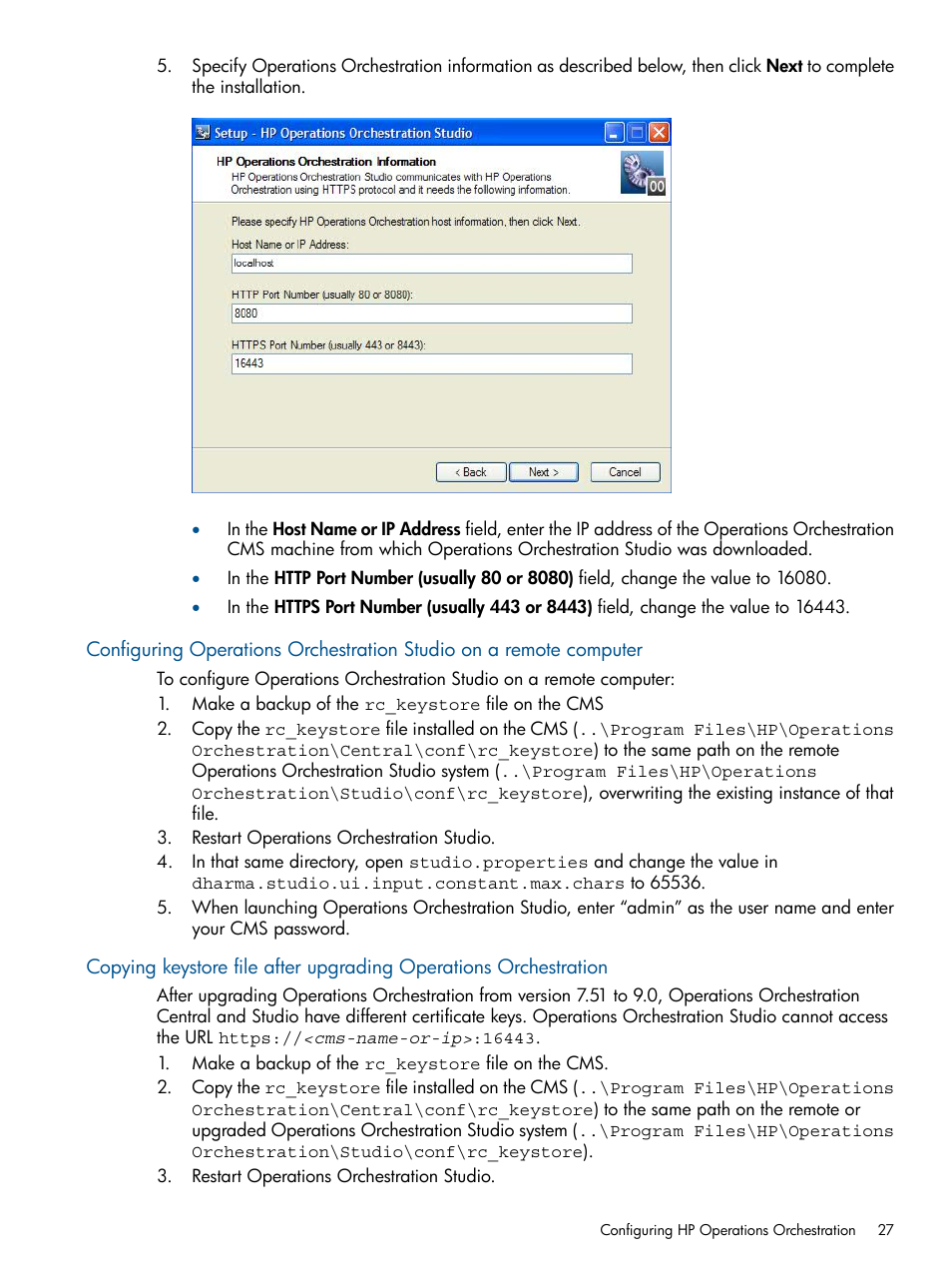 HP Matrix Operating Environment Software User Manual | Page 27 / 209