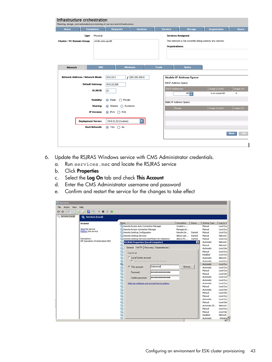 HP Matrix Operating Environment Software User Manual | Page 43 / 209