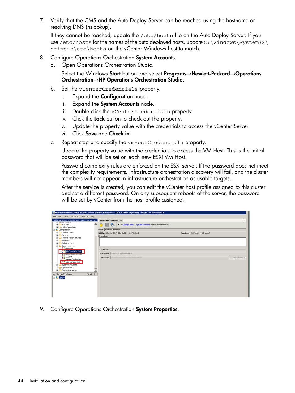 HP Matrix Operating Environment Software User Manual | Page 44 / 209