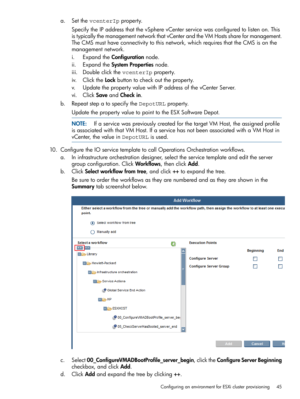 HP Matrix Operating Environment Software User Manual | Page 45 / 209