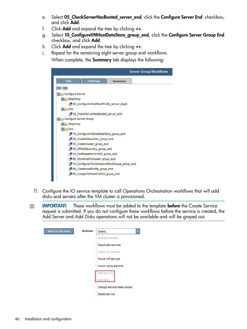 HP Matrix Operating Environment Software User Manual | Page 46 / 209