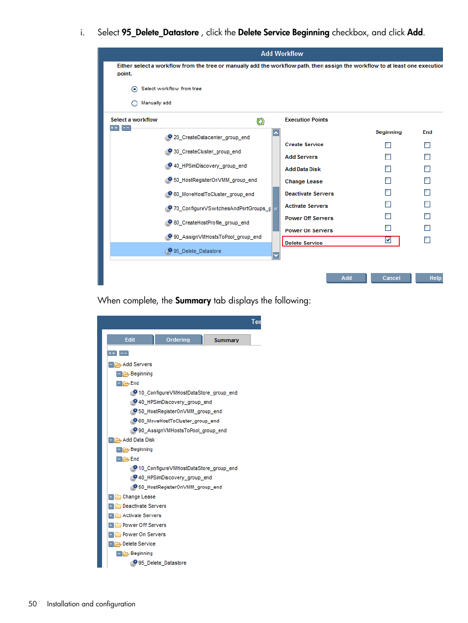 HP Matrix Operating Environment Software User Manual | Page 50 / 209