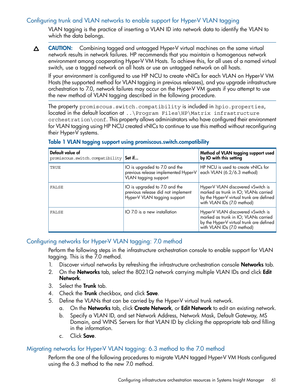 HP Matrix Operating Environment Software User Manual | Page 61 / 209