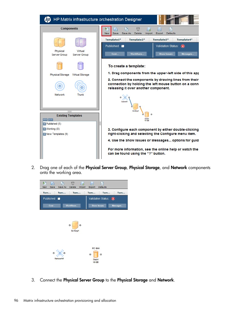 HP Matrix Operating Environment Software User Manual | Page 96 / 209