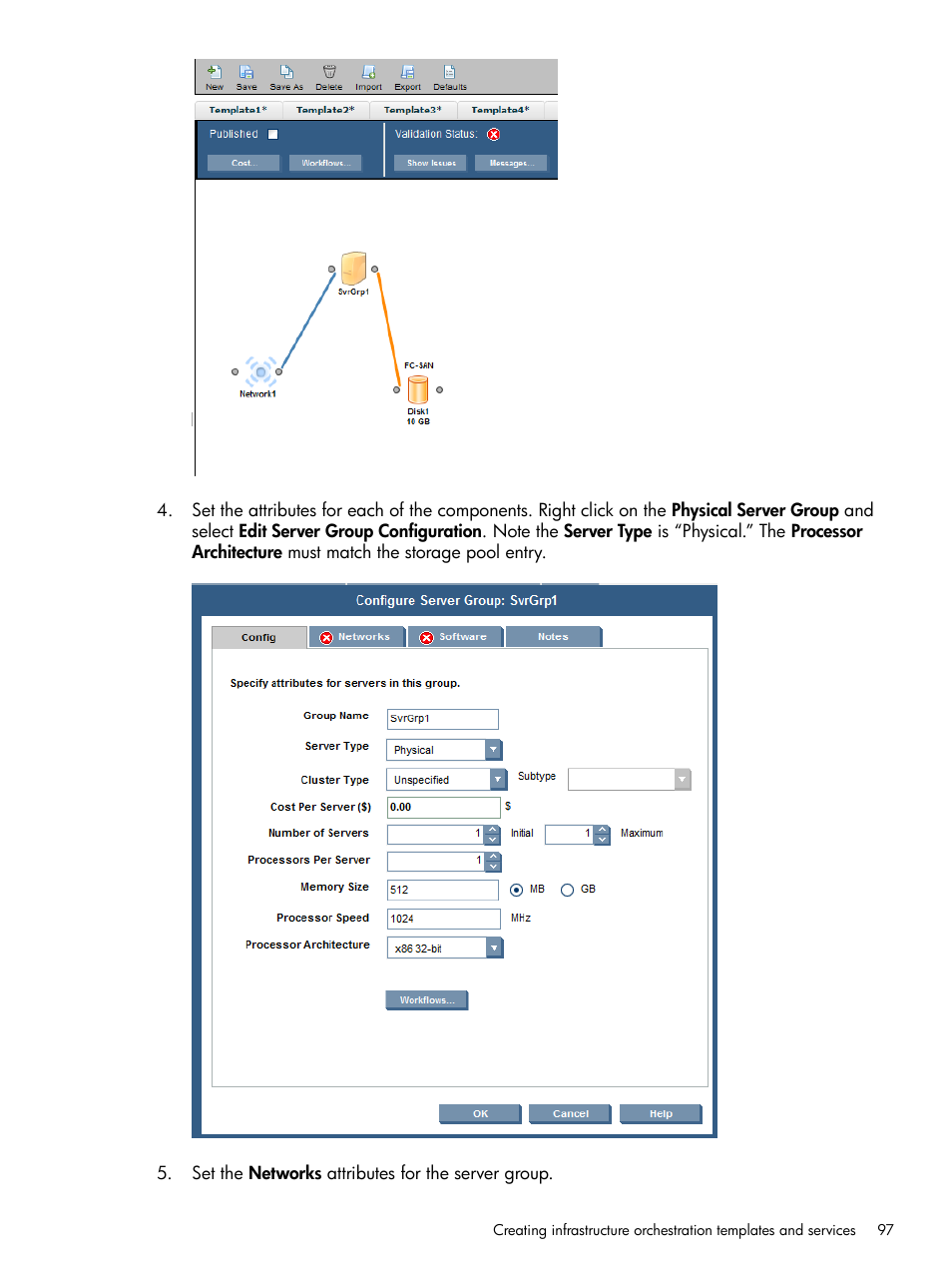 HP Matrix Operating Environment Software User Manual | Page 97 / 209