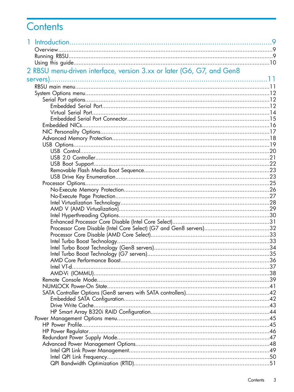 HP ROM-Based Setup Utility User Manual | Page 3 / 221