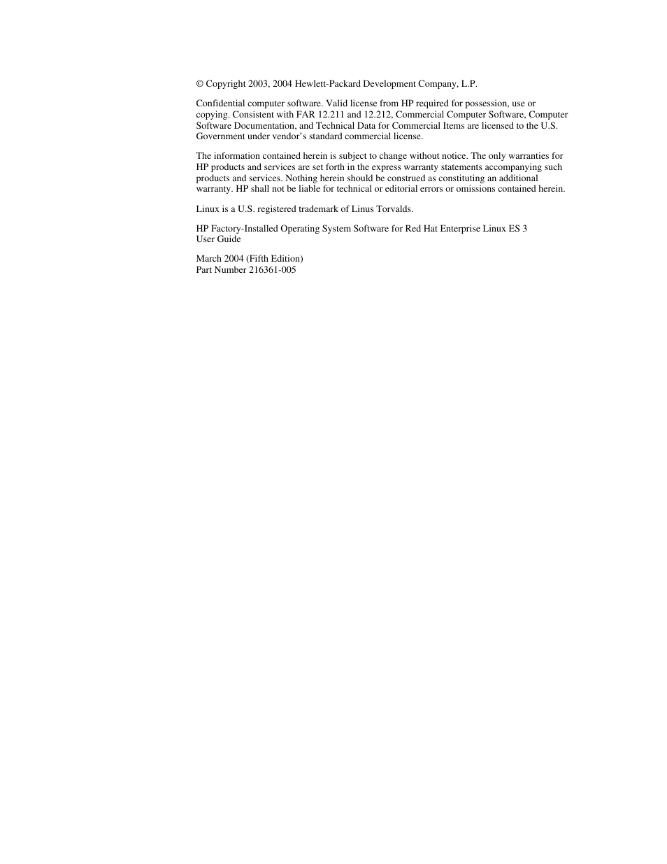 Notice | HP ProLiant DL380 Server User Manual | Page 2 / 16
