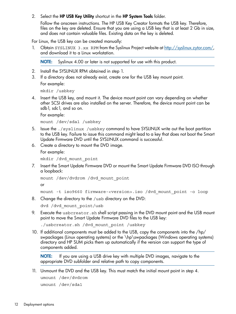 HP ProLiant BL465c Server Blade User Manual | Page 12 / 47