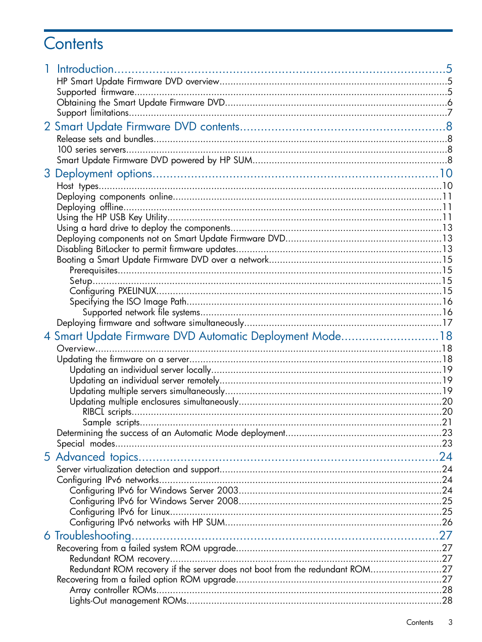 HP ProLiant BL465c Server Blade User Manual | Page 3 / 47