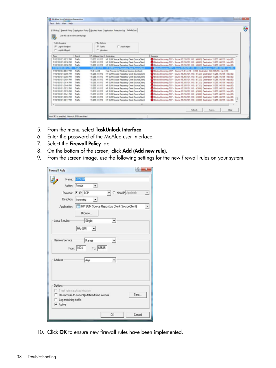 HP ProLiant BL465c Server Blade User Manual | Page 38 / 47