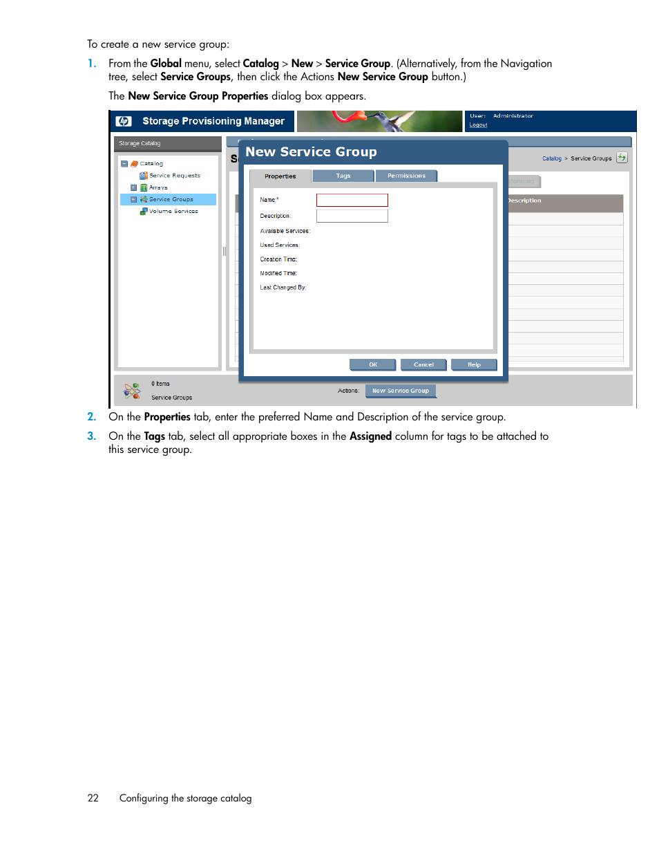 HP Matrix Operating Environment Software User Manual | Page 22 / 80