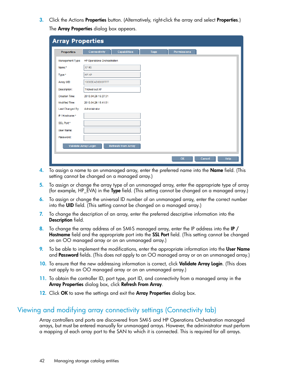 HP Matrix Operating Environment Software User Manual | Page 42 / 80