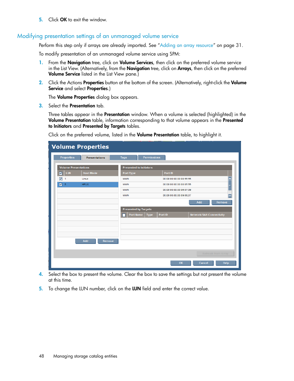 HP Matrix Operating Environment Software User Manual | Page 48 / 80
