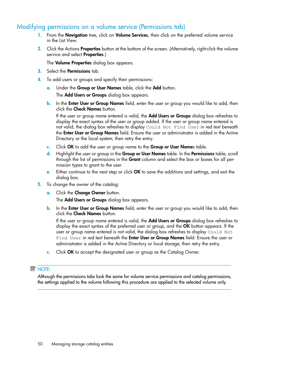 HP Matrix Operating Environment Software User Manual | Page 50 / 80