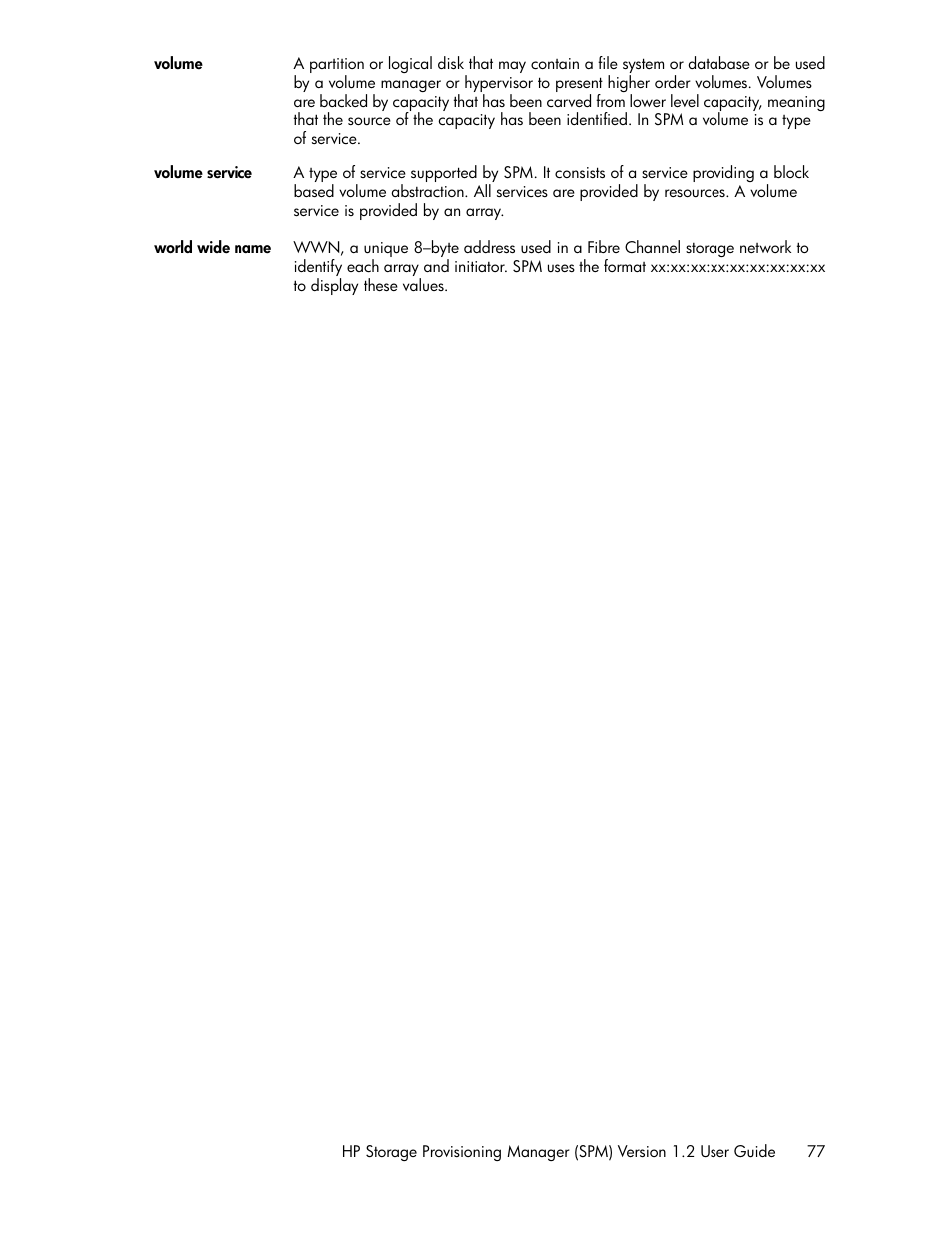 HP Matrix Operating Environment Software User Manual | Page 77 / 80