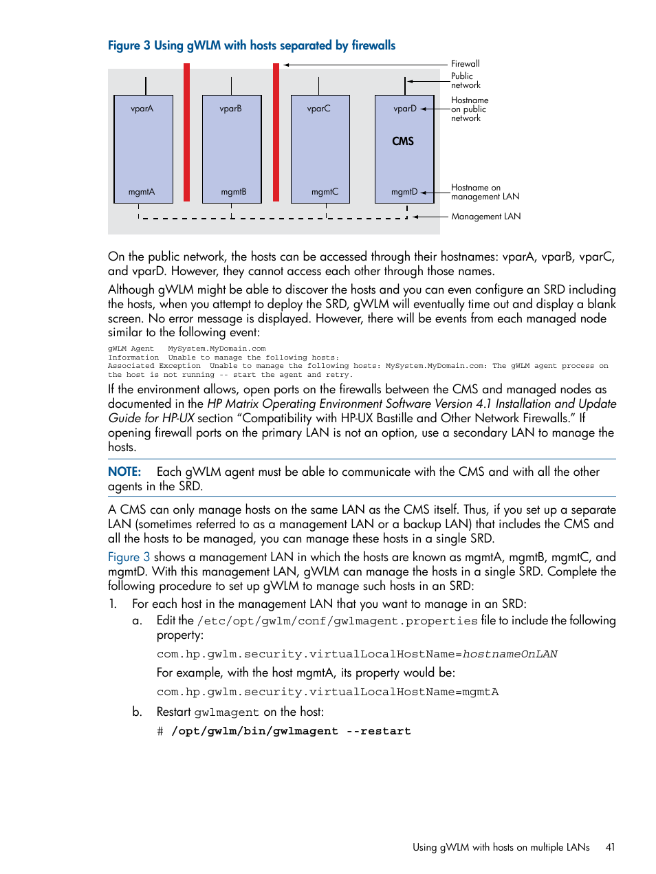 HP Matrix Operating Environment Software User Manual | Page 41 / 61