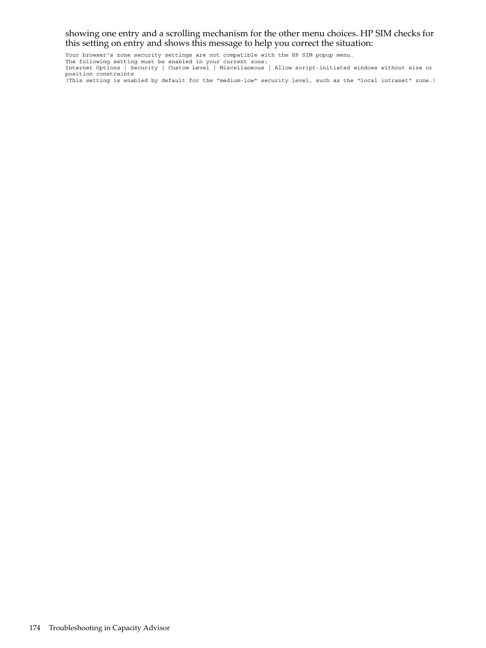 HP Matrix Operating Environment Software User Manual | Page 174 / 198