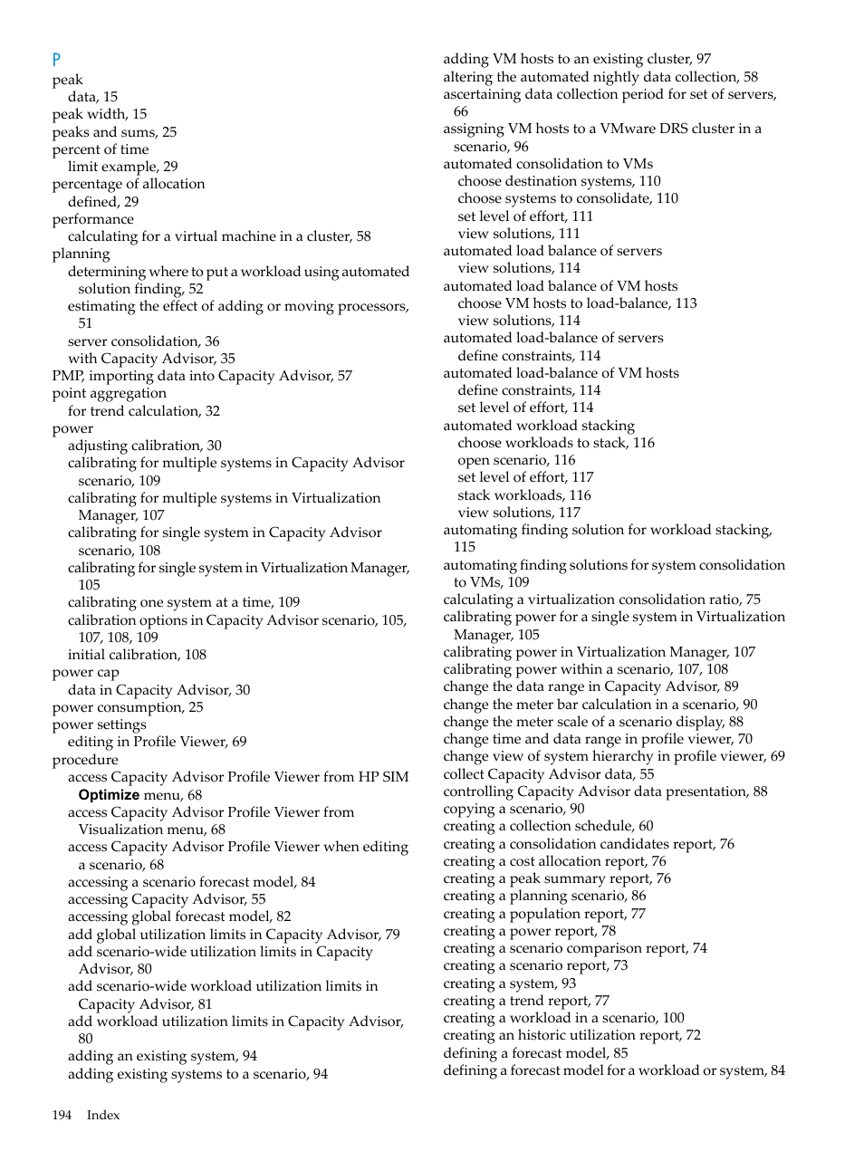 HP Matrix Operating Environment Software User Manual | Page 194 / 198