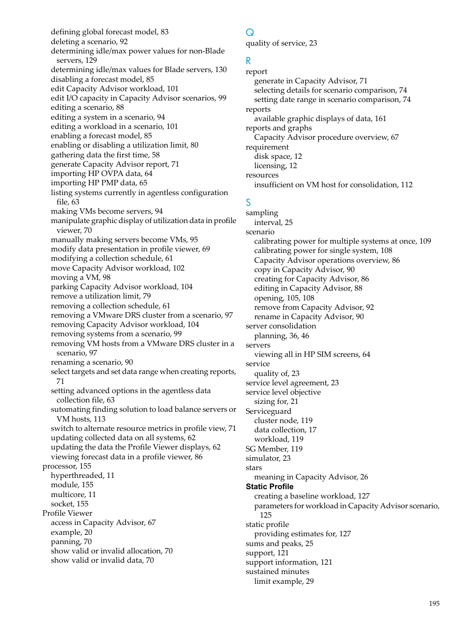 HP Matrix Operating Environment Software User Manual | Page 195 / 198