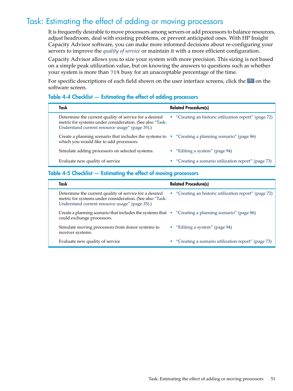 HP Matrix Operating Environment Software User Manual | Page 51 / 198