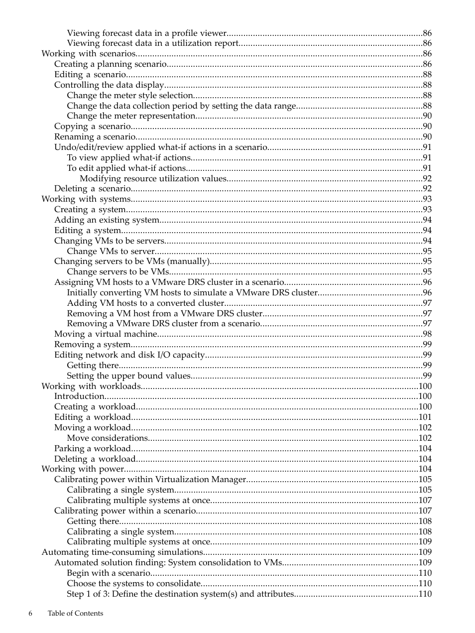 HP Matrix Operating Environment Software User Manual | Page 6 / 198