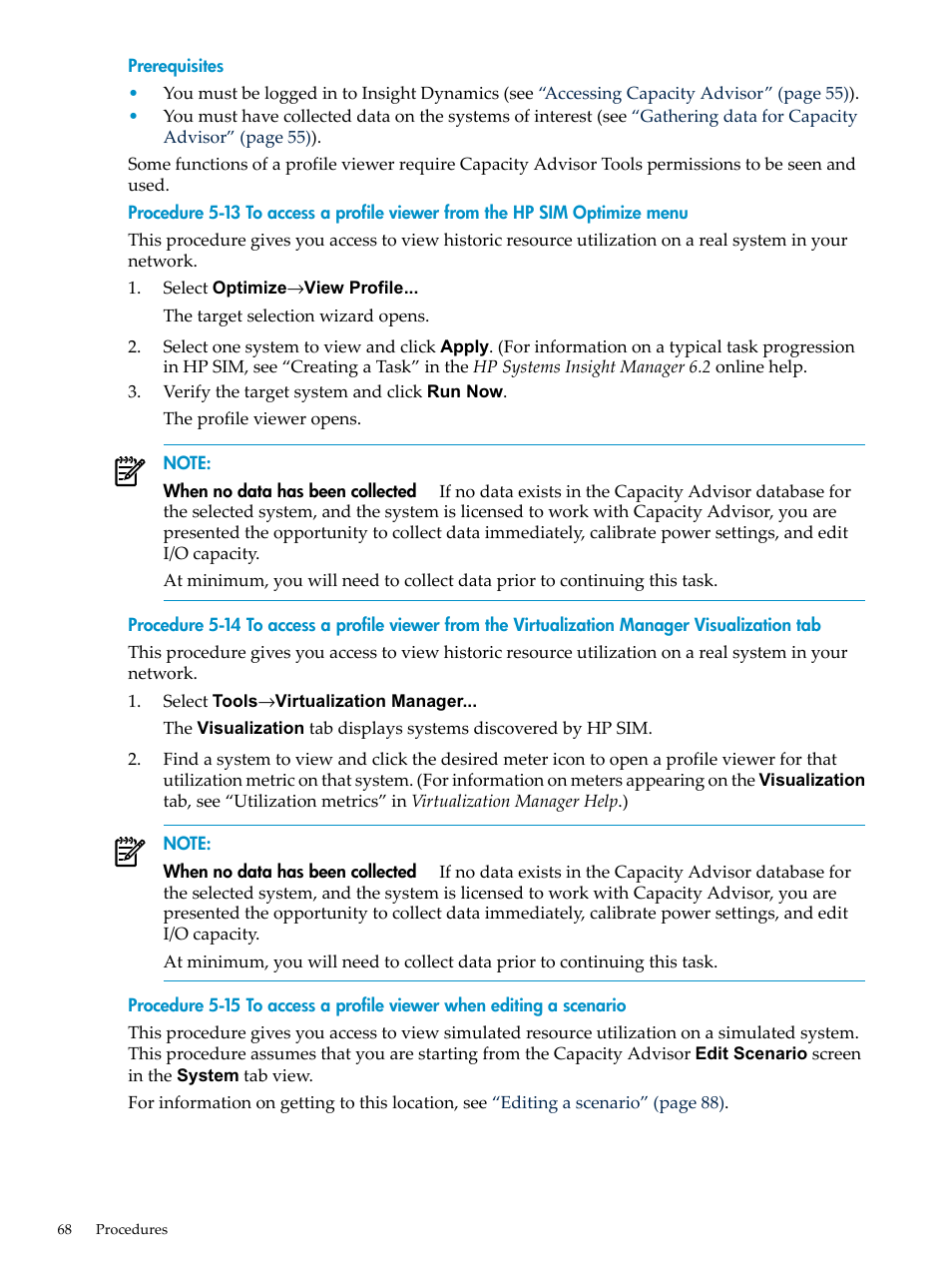HP Matrix Operating Environment Software User Manual | Page 68 / 198