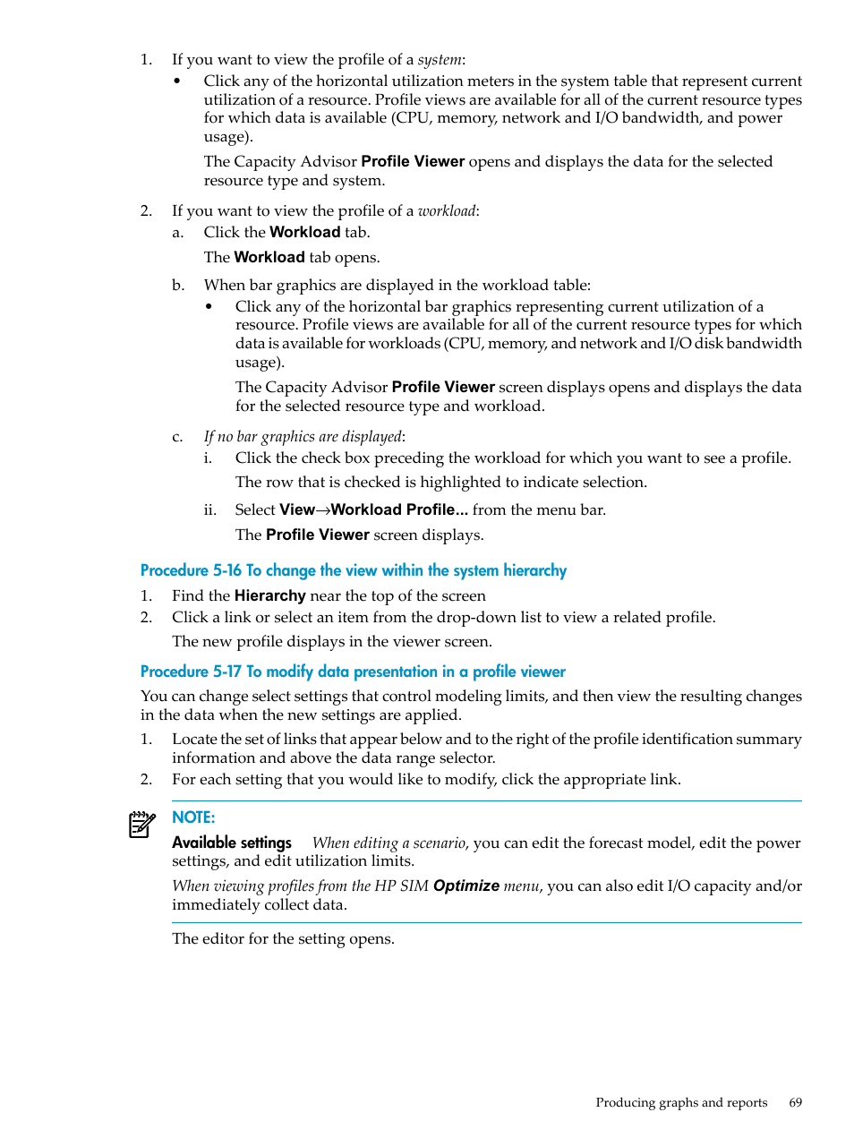 HP Matrix Operating Environment Software User Manual | Page 69 / 198